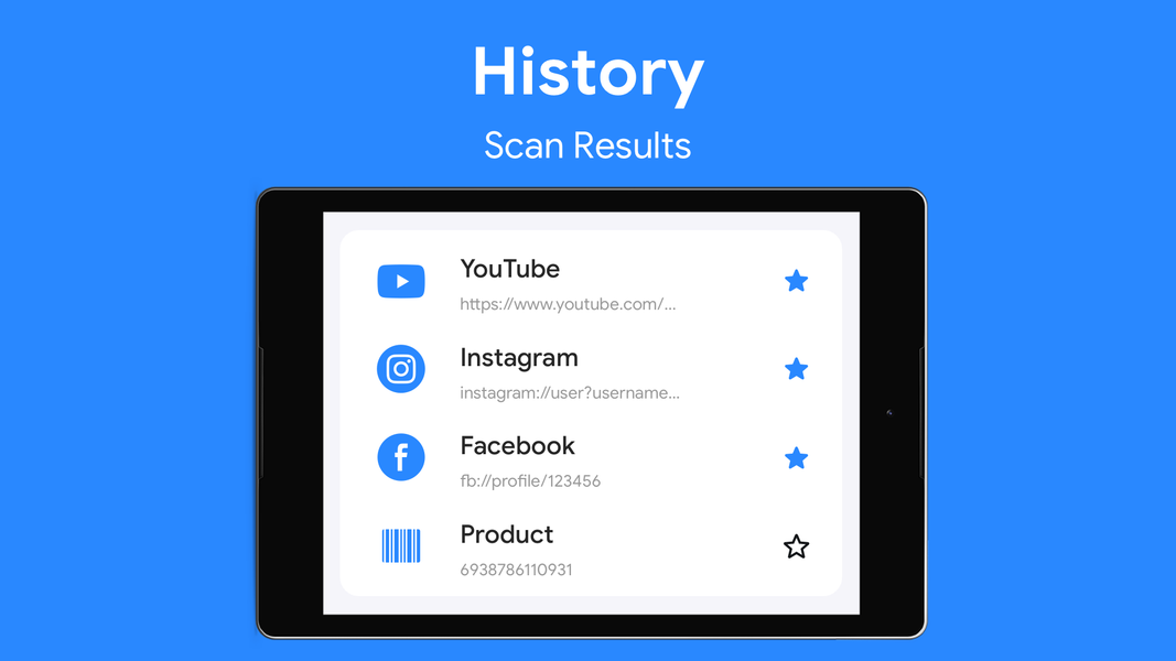 QR Code Scanner App, QR Scan - عکس برنامه موبایلی اندروید