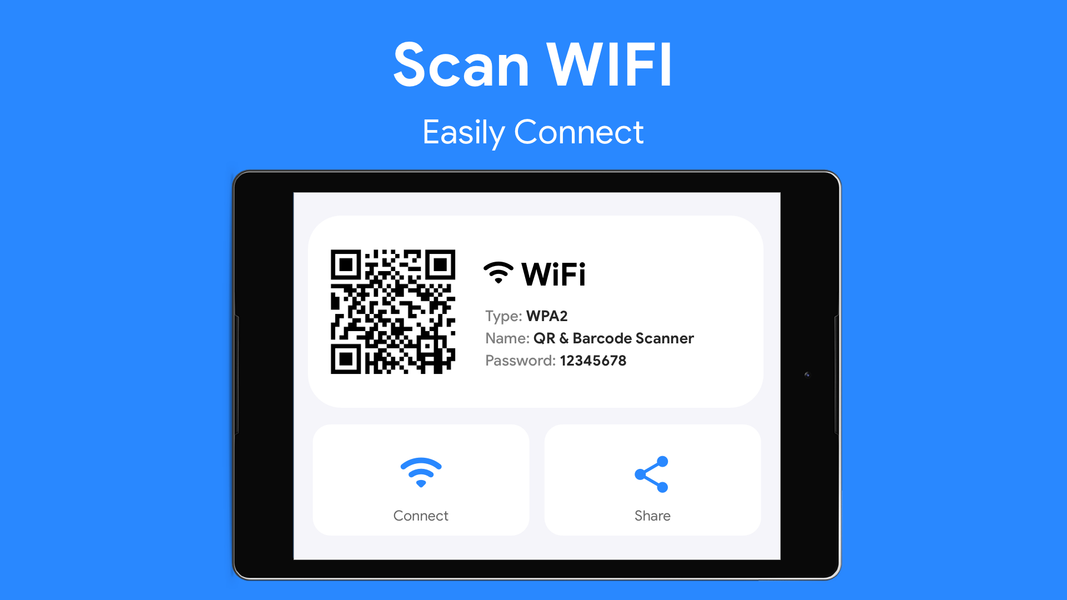 QR Code Scanner App, QR Scan - عکس برنامه موبایلی اندروید