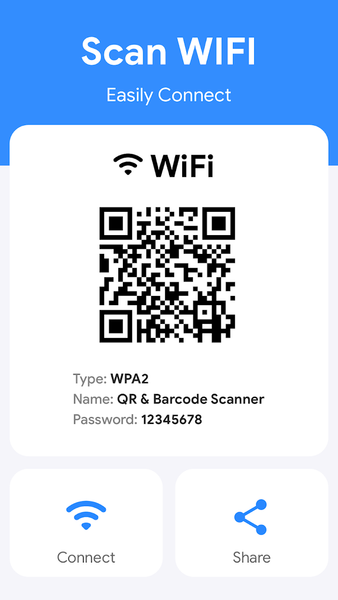 QR Code Scanner App, QR Scan - عکس برنامه موبایلی اندروید