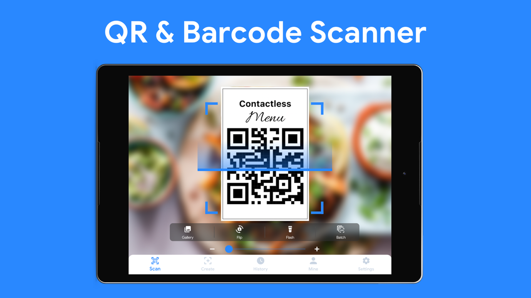 QR Code Scanner App, QR Scan - عکس برنامه موبایلی اندروید