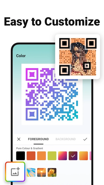 QR Code Generator Pro - عکس برنامه موبایلی اندروید