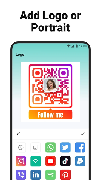 QR Code Generator Pro - عکس برنامه موبایلی اندروید