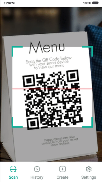 QR Scanner - Barcode Reader - Image screenshot of android app