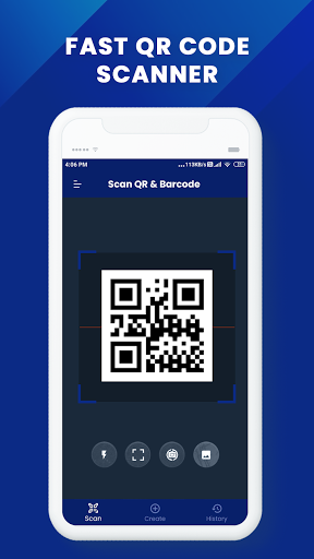 QR Scanner - QR Code Reader & Barcode Scanner - Image screenshot of android app