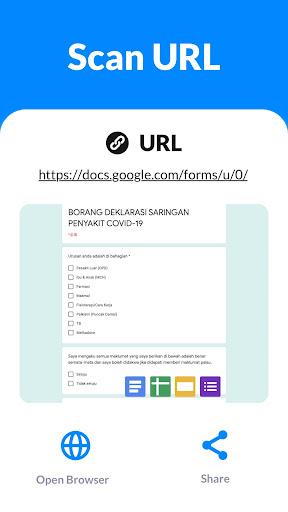 QR Code Scanner & Scanner App - عکس برنامه موبایلی اندروید