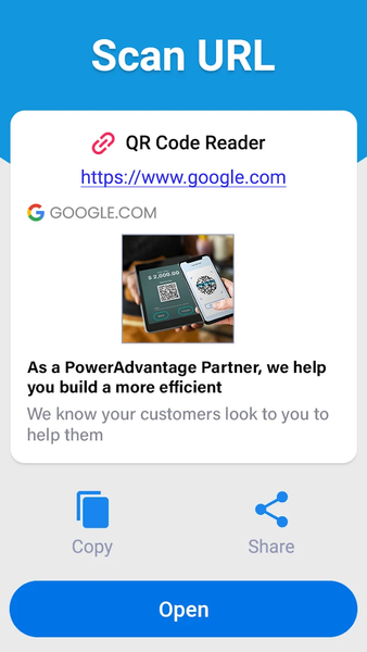 QR Code Scanner - Scan Barcode - Image screenshot of android app
