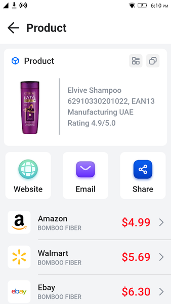QR Code Scanner, Read Barcode - عکس برنامه موبایلی اندروید