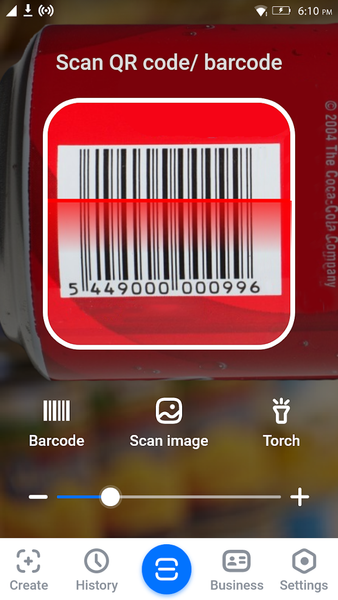 QR Code Scanner, Read Barcode - Image screenshot of android app