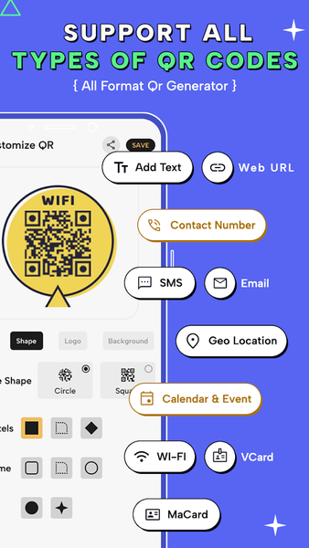 QR Tool: Generate & QR Scanner - عکس برنامه موبایلی اندروید