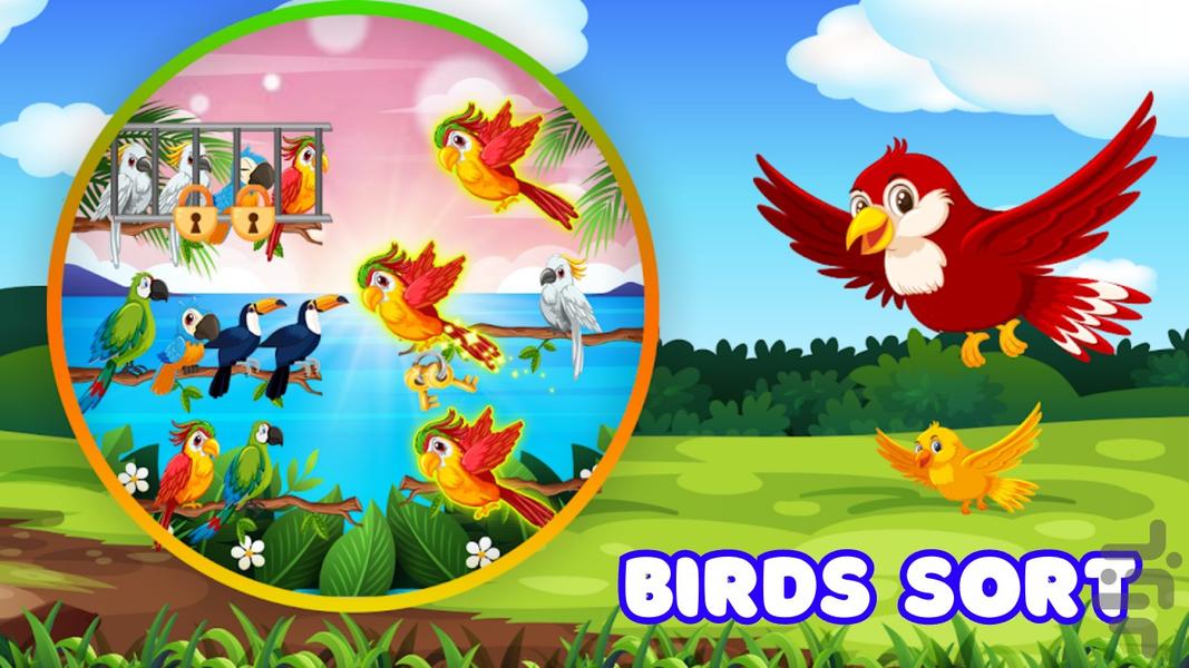 Color Stacky Bird 2023 - Gameplay image of android game