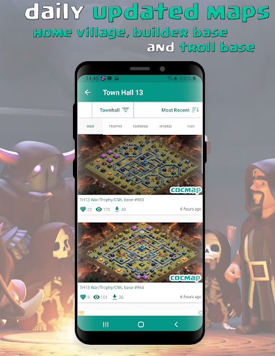 CocMap - Pro Base for Clasher - عکس برنامه موبایلی اندروید