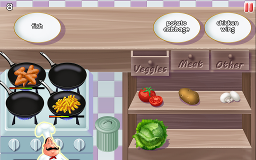 Bistro Cook - Gameplay image of android game