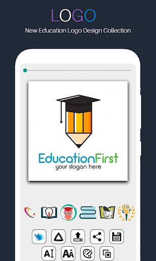 Logo Maker Free - Education Logo Designer - Image screenshot of android app