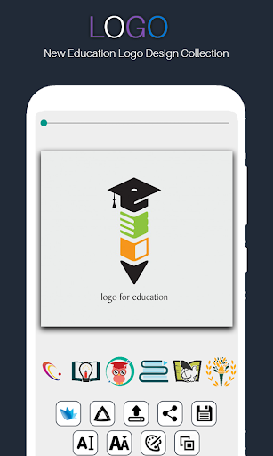 Logo Maker Free - Education Logo Designer - Image screenshot of android app