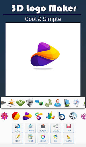 ۳D Logo Maker & Logo Designer Free - عکس برنامه موبایلی اندروید