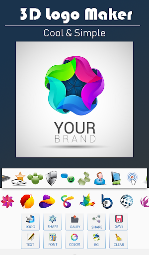 3D Logo Maker & Logo Designer Free - عکس برنامه موبایلی اندروید