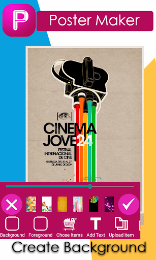 Poster Maker Free - Image screenshot of android app