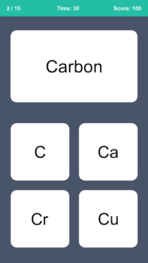 Periodic Table Game - Image screenshot of android app