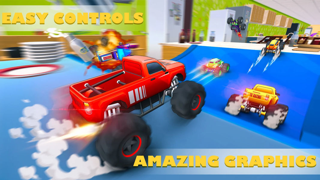 RaceOff 2: Monster Truck Games - Gameplay image of android game