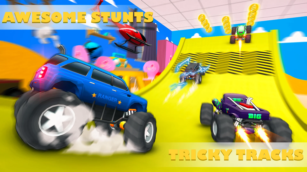 RaceOff 2: Monster Truck Games - عکس بازی موبایلی اندروید