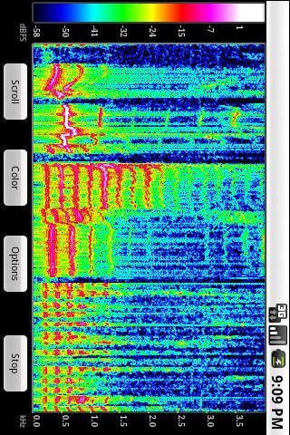 Spectral Audio Analyzer - عکس برنامه موبایلی اندروید