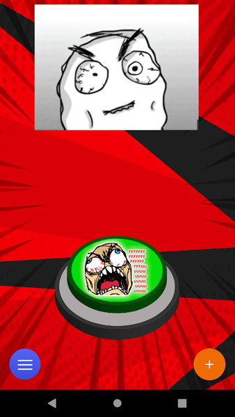 Rage Guy Fuuuu Meme Button - Image screenshot of android app
