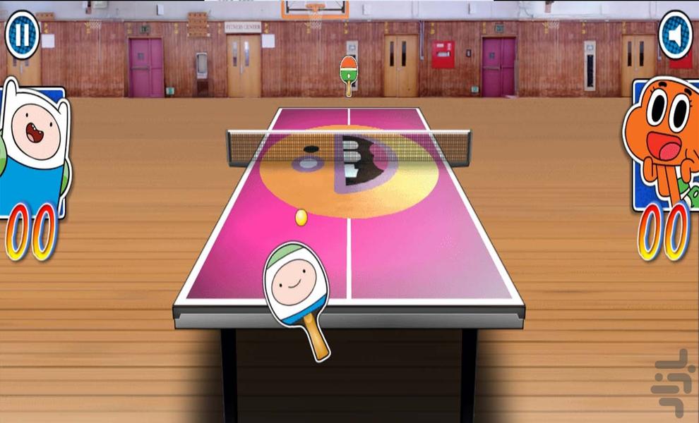 تنیس روی میز _ تنیس بازی - عکس بازی موبایلی اندروید