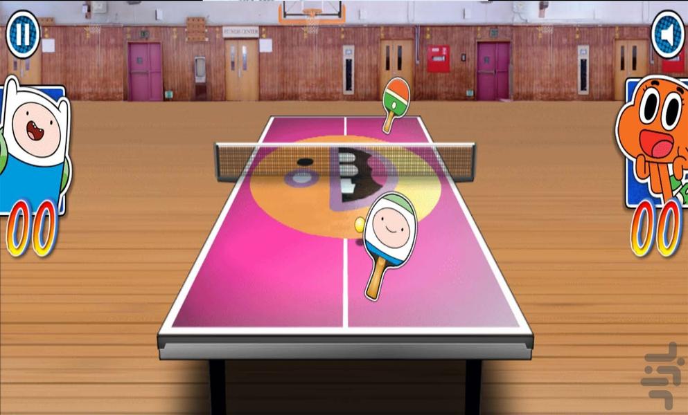 تنیس روی میز _ تنیس بازی - عکس بازی موبایلی اندروید