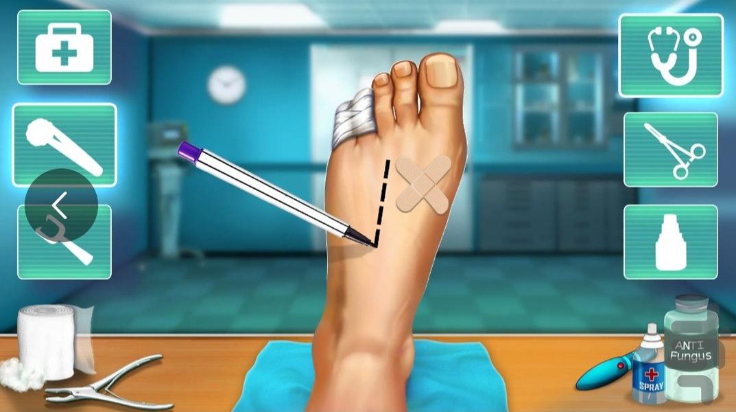 بازی دکتری اورژانس - عکس بازی موبایلی اندروید