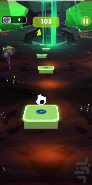توپ بازی امتیازی - Gameplay image of android game