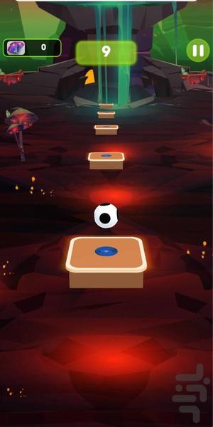 توپ بازی امتیازی - Gameplay image of android game
