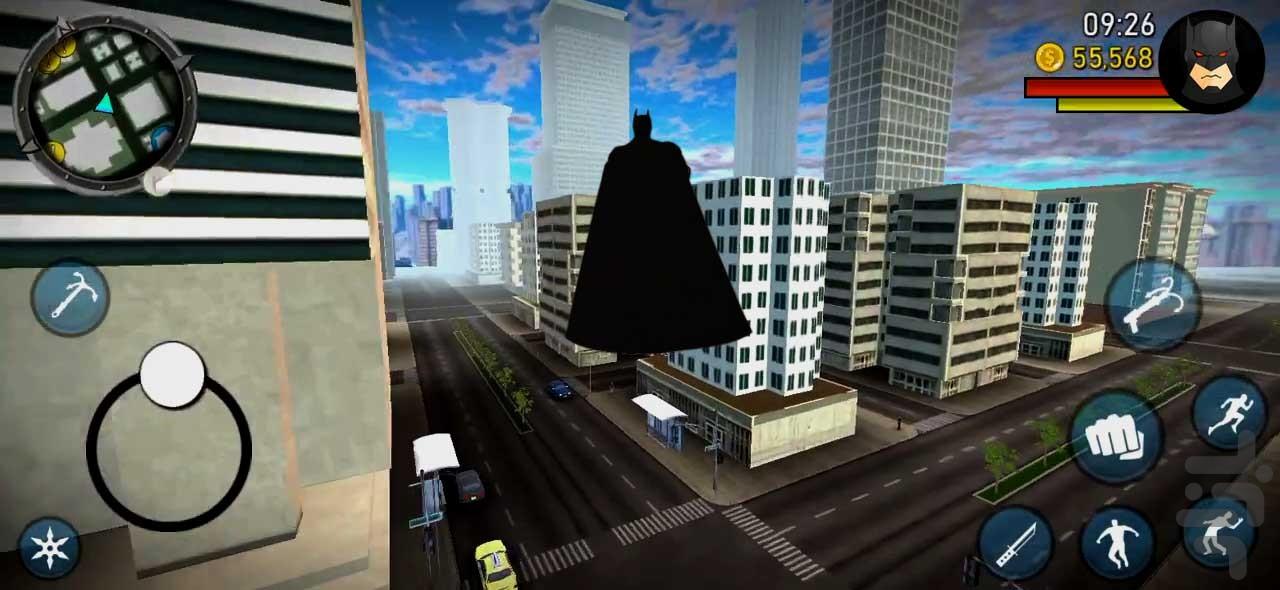 بازی جدید گنگستر شهر بتمن - Gameplay image of android game