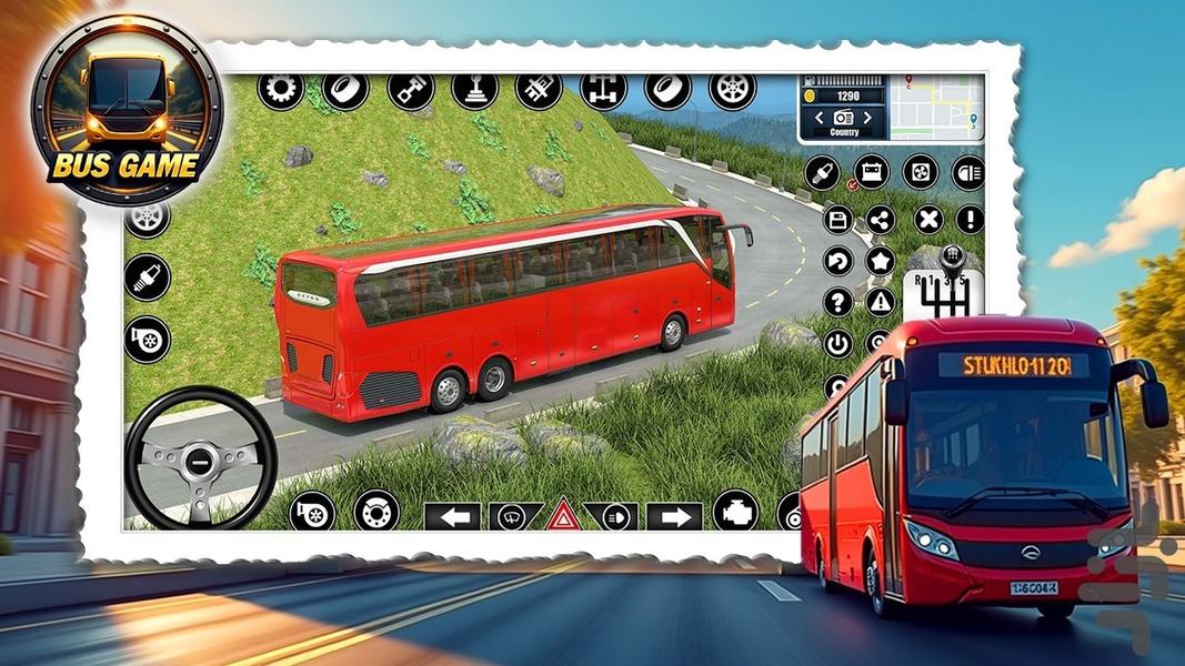اتوبوس بازی - Gameplay image of android game