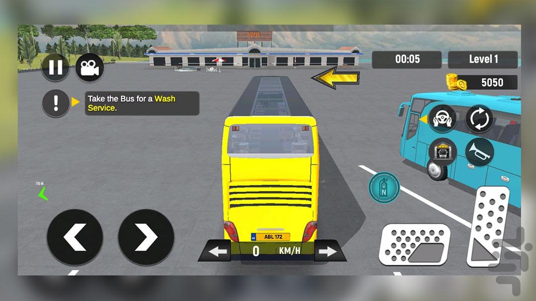 اتوبوس بازی - Gameplay image of android game