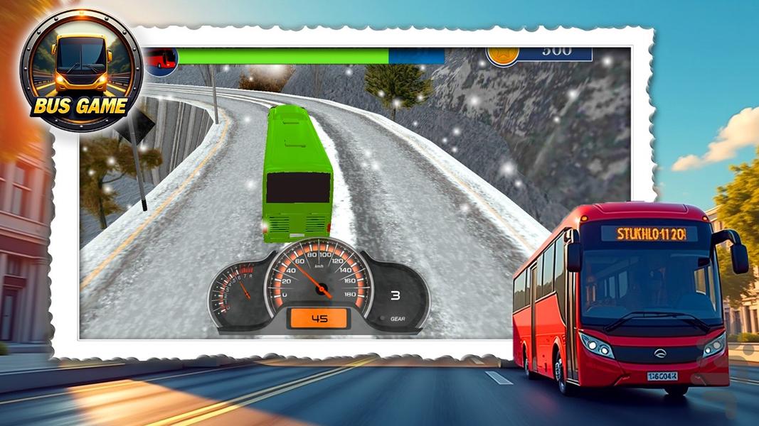 اتوبوس بازی - عکس بازی موبایلی اندروید