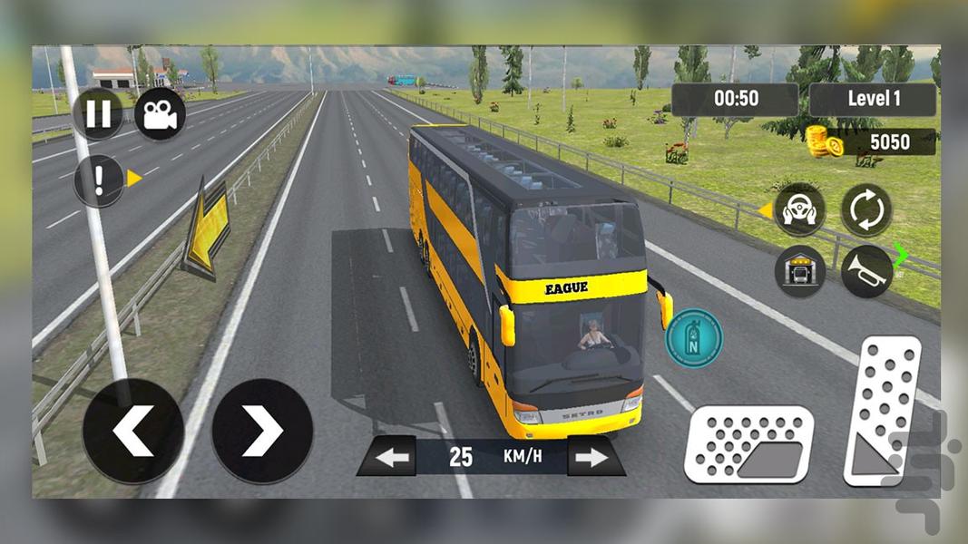 اتوبوس بازی - Gameplay image of android game