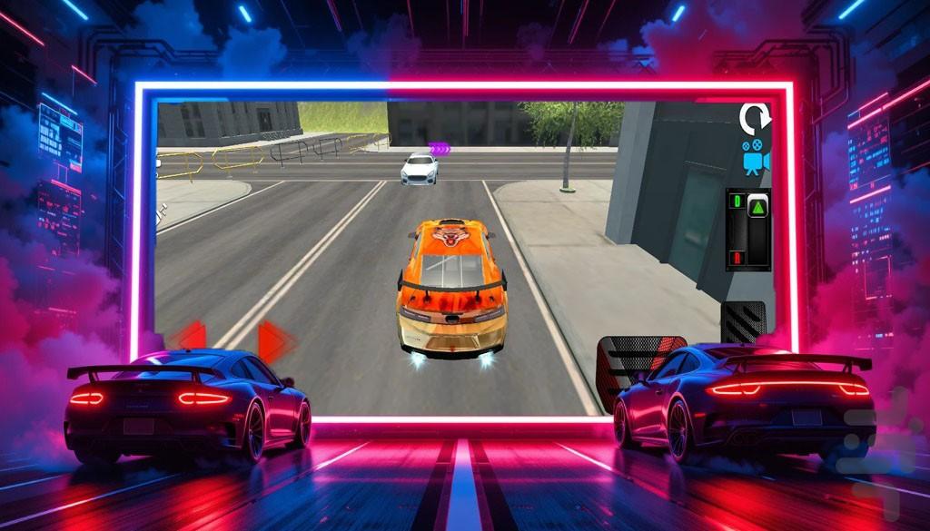 ماشین بازی شوتی - عکس بازی موبایلی اندروید