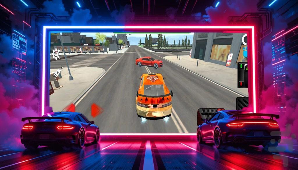 ماشین بازی شوتی - عکس بازی موبایلی اندروید