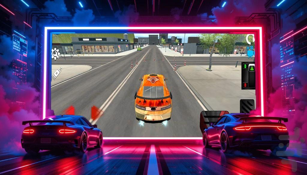 ماشین بازی شوتی - عکس بازی موبایلی اندروید