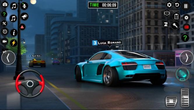 ماشین بازی در ترافیک - Gameplay image of android game
