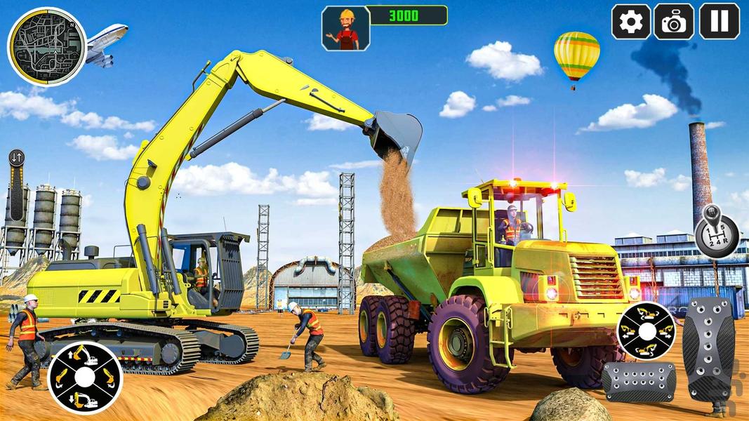بازی رانندگی با ماشین سنگین - Gameplay image of android game