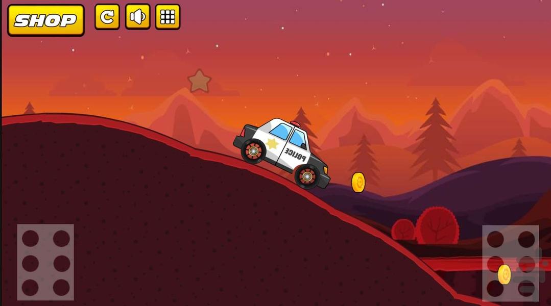 بازی ماشین پلیس - Gameplay image of android game