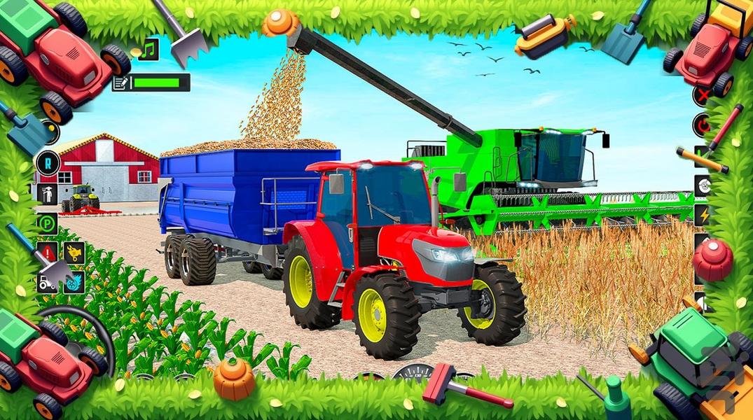 بازی مزرعه - عکس بازی موبایلی اندروید