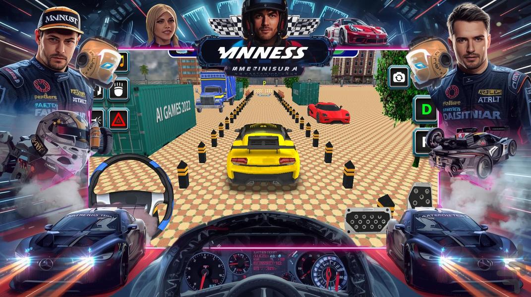 بازی راننده ماشین - عکس بازی موبایلی اندروید