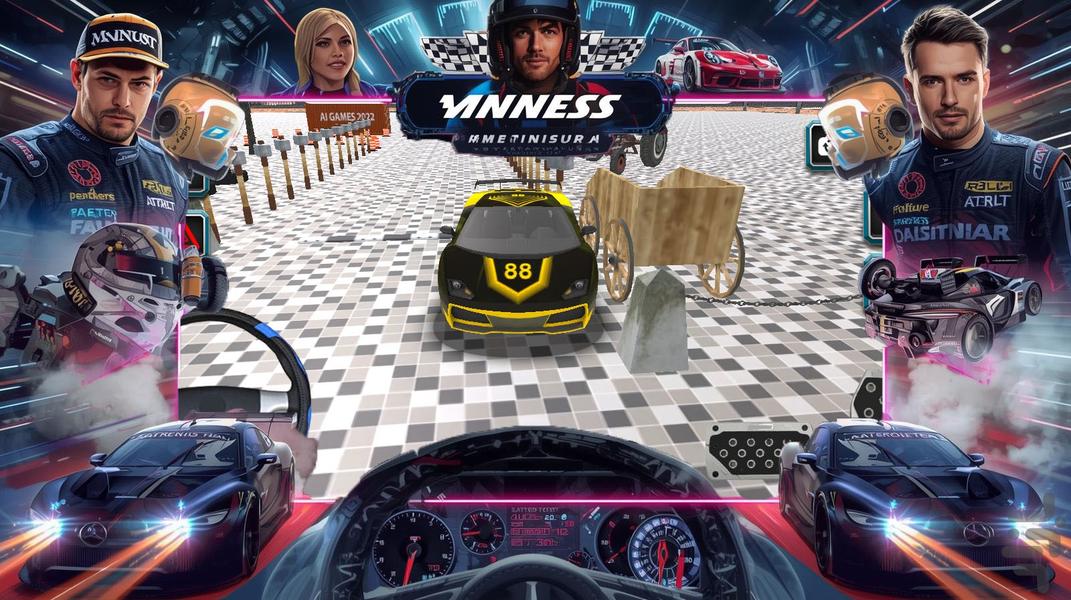 بازی راننده ماشین - عکس بازی موبایلی اندروید