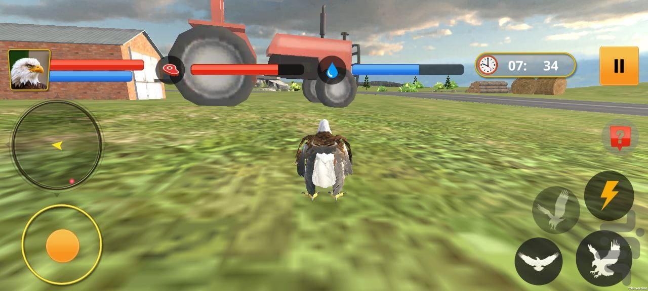 بازی جدید عقاب شکارچی - عکس بازی موبایلی اندروید