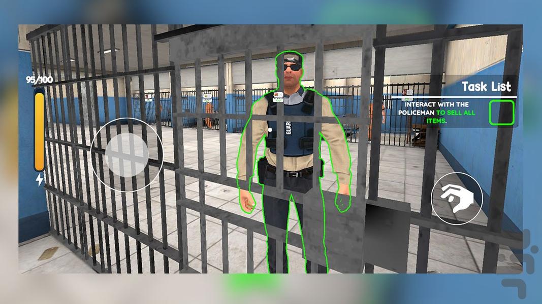 بازی فرار از زندان - Gameplay image of android game