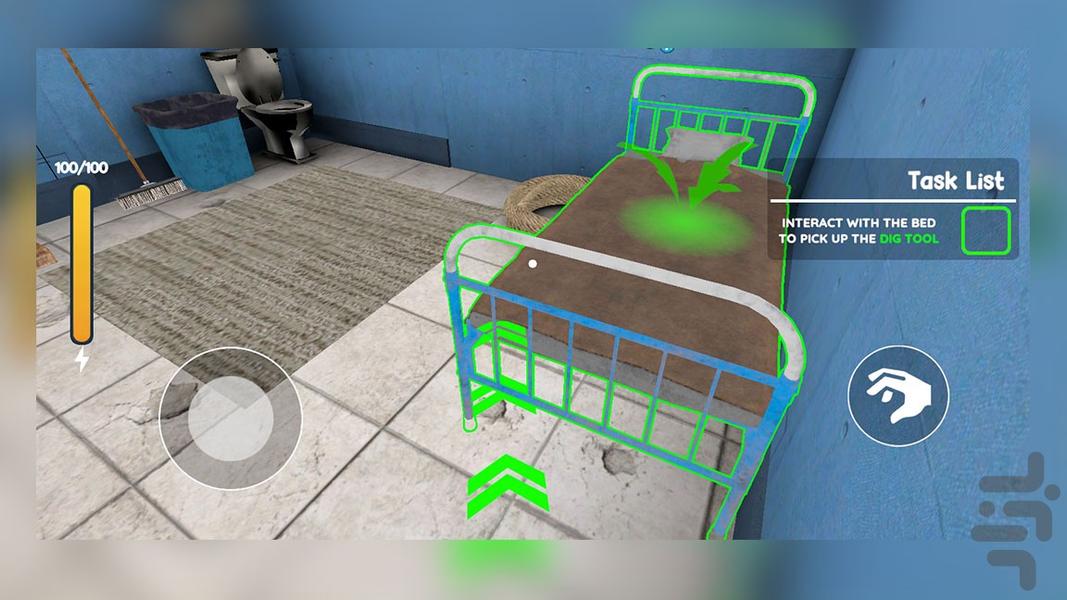 بازی فرار از زندان - Gameplay image of android game