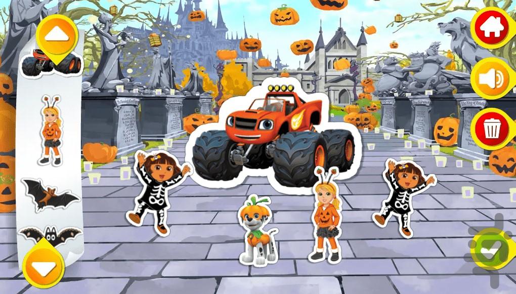 بازی استیکر های کودکانه - Gameplay image of android game