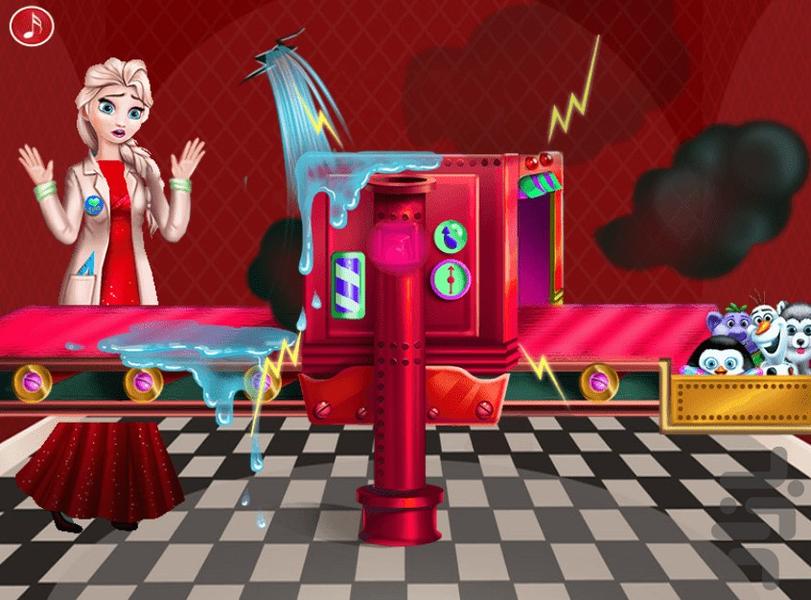 بازی اسباب بازی های فروزن - Gameplay image of android game